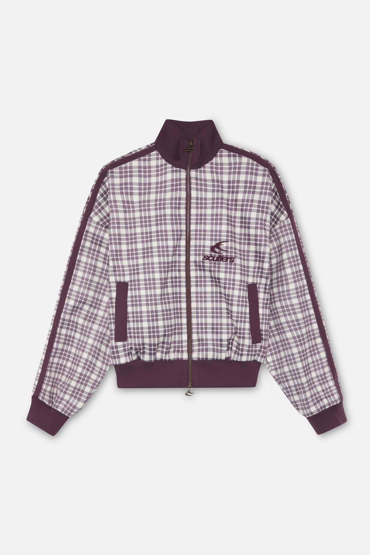 Souris à fermeture éclair bordeaux