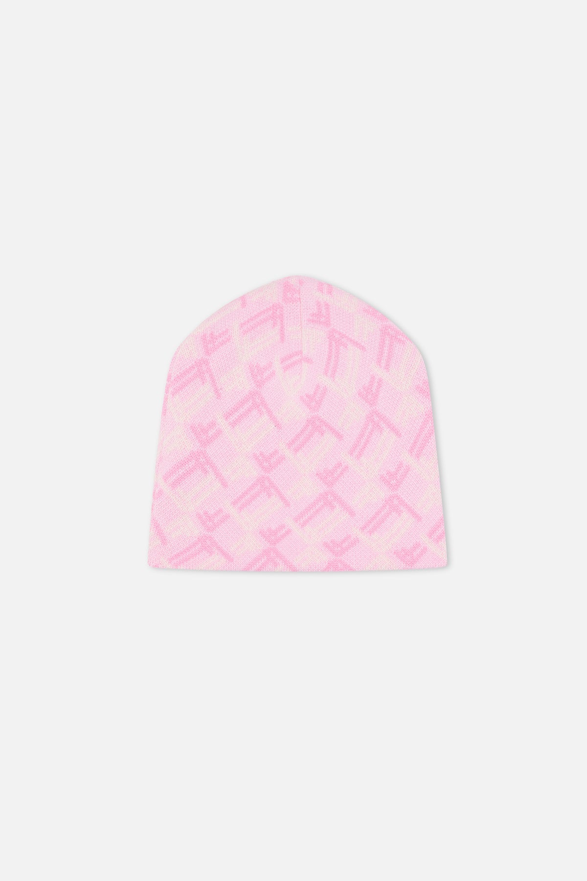 Bonnet rose monogrammé
