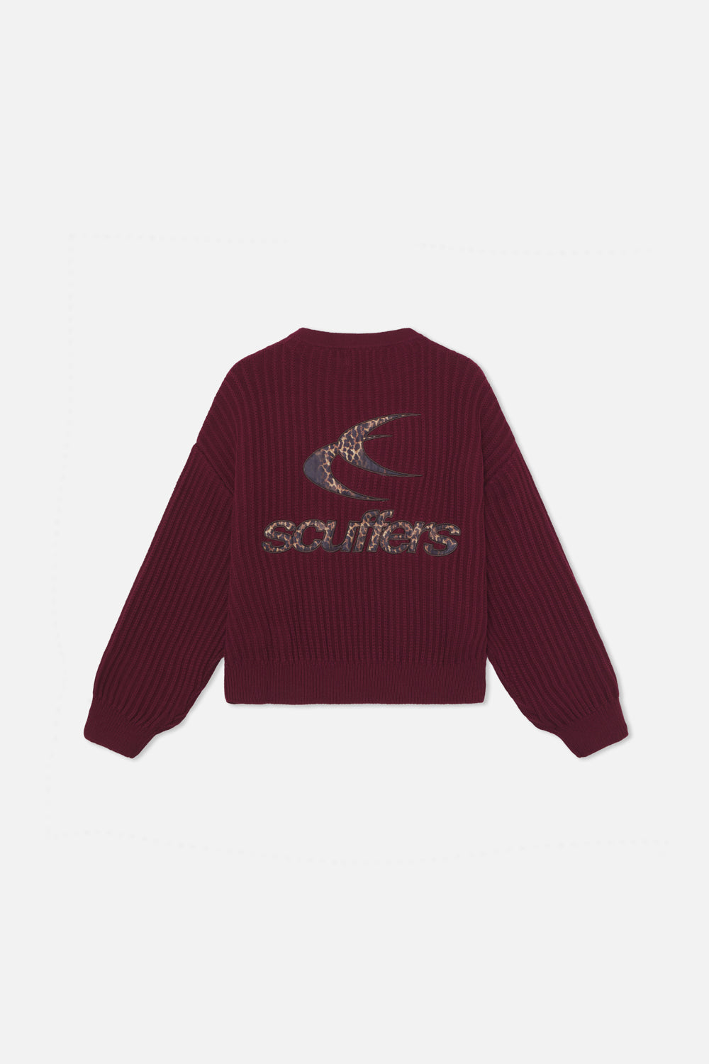 Nouveau pull bordeaux pour débutants