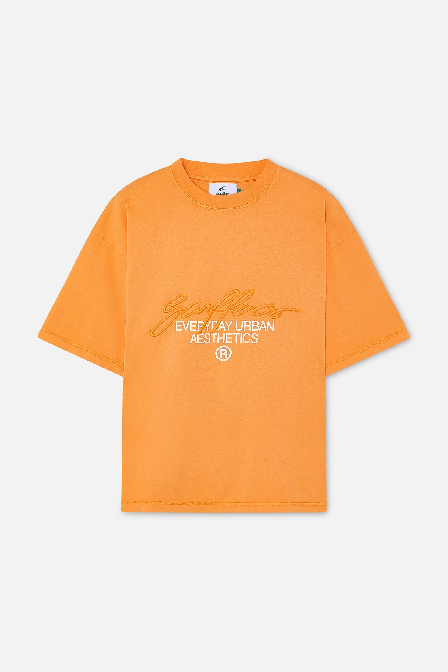 Nouveau t-shirt orange signature