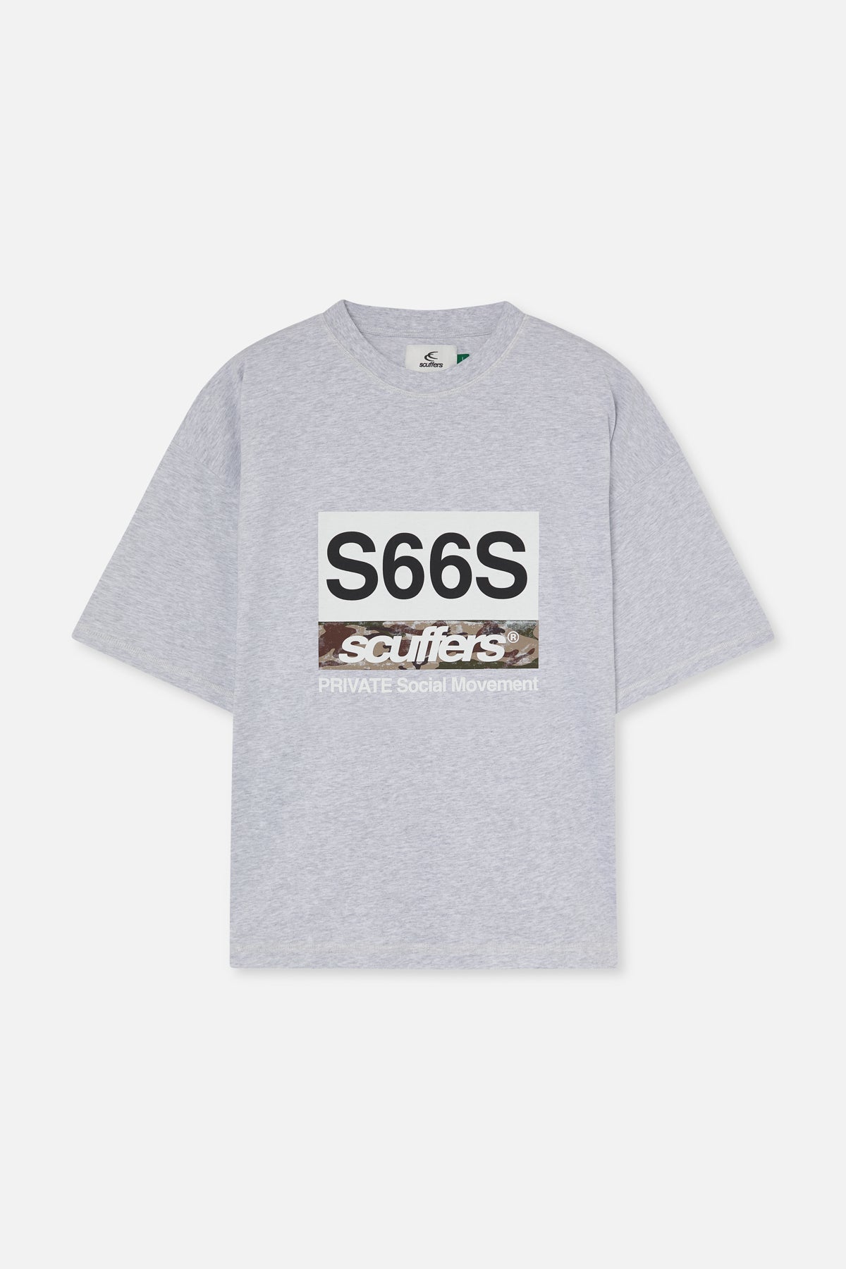 T-shirt gris chiné NYC