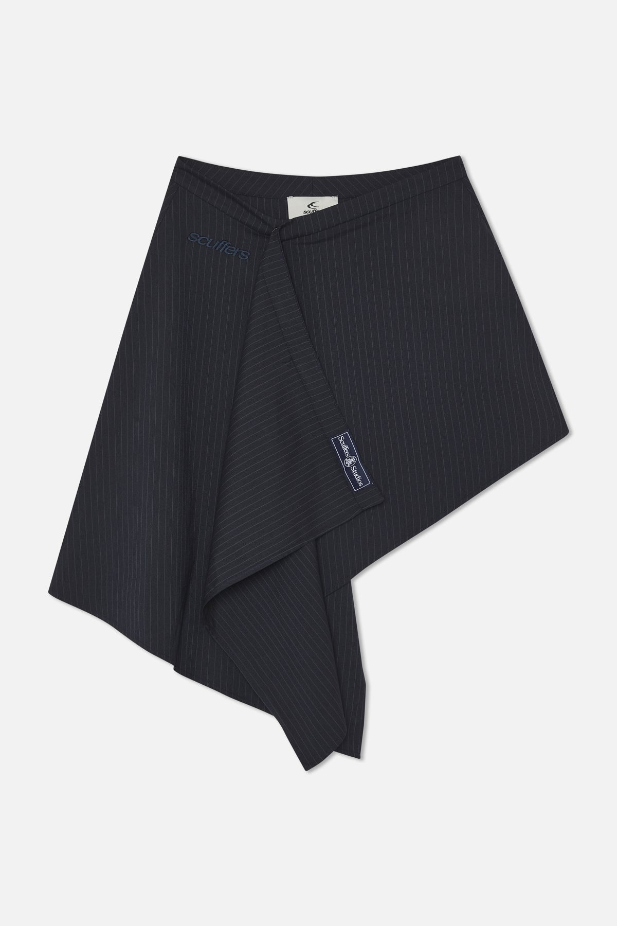 Jupe à fines rayures marine Nautica