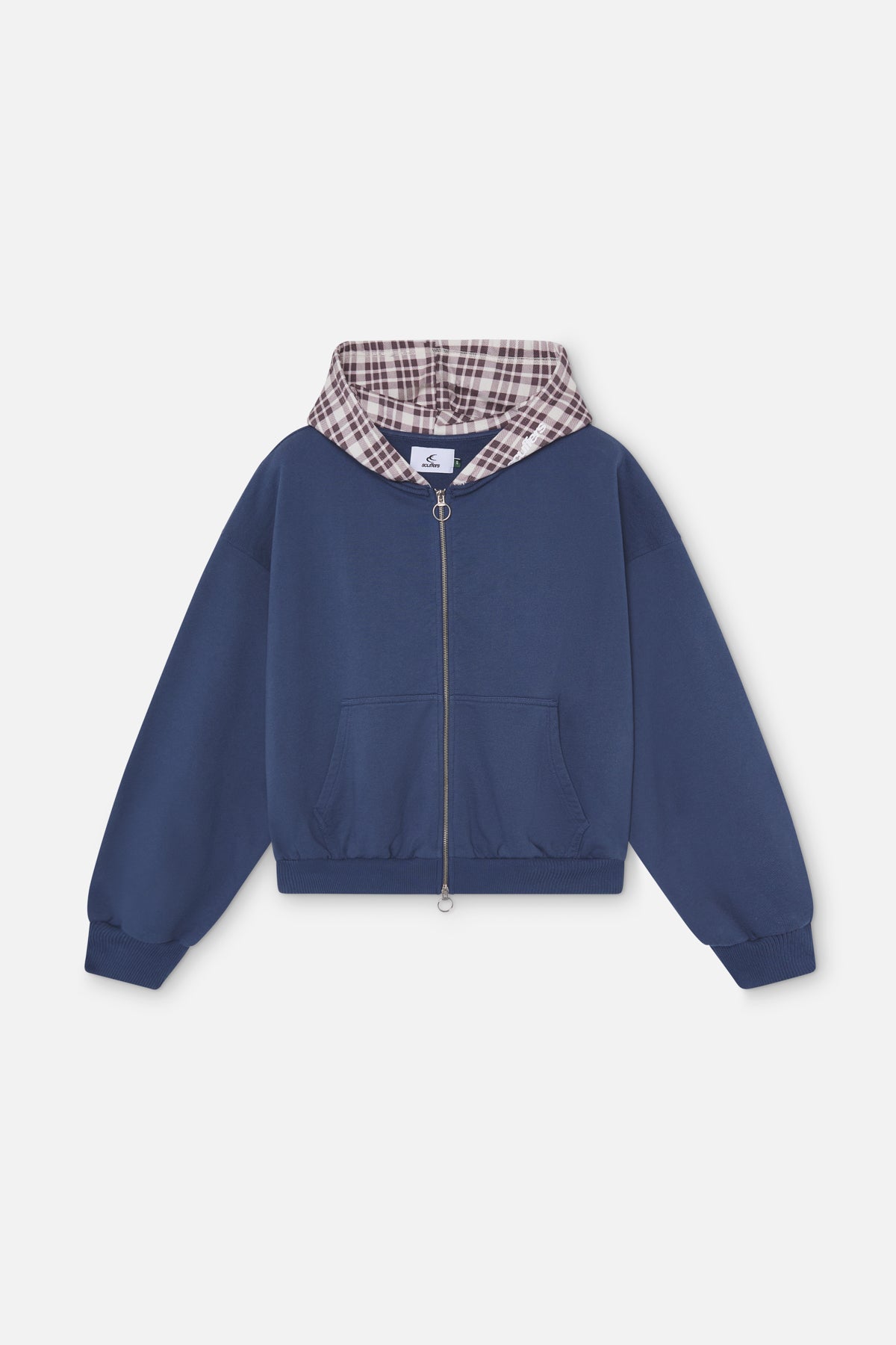 Masque neuf bleu marine à fermeture éclair