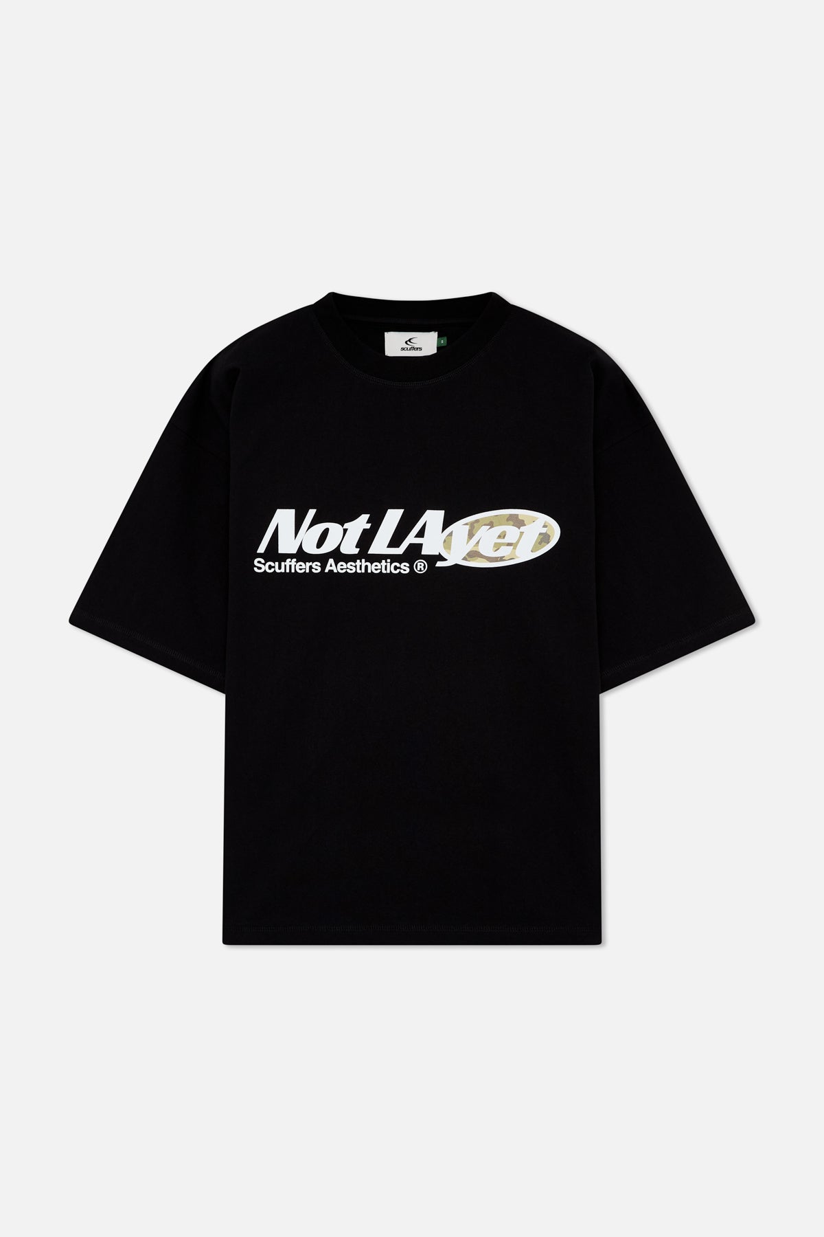 T-shirt noir « Not LA Yet »