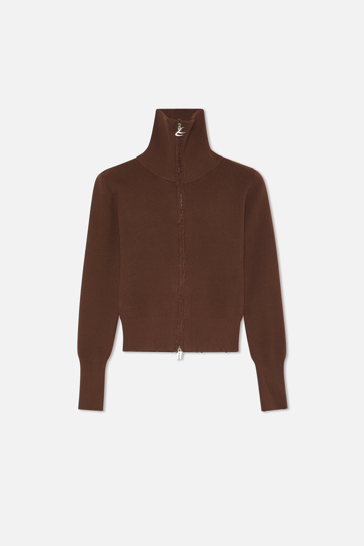 Fermeture éclair marron Nusa