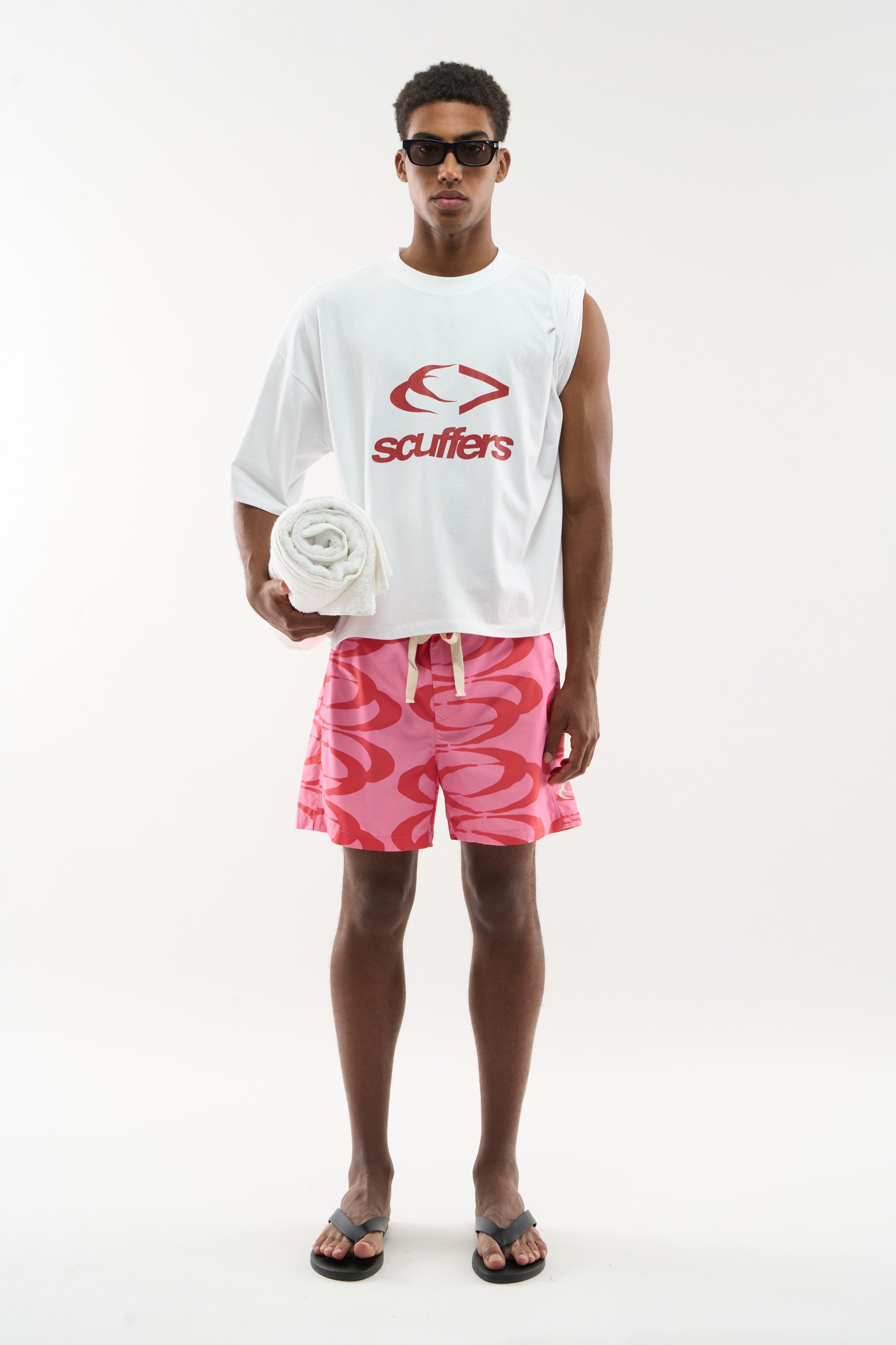 T-shirt blanc Picotres