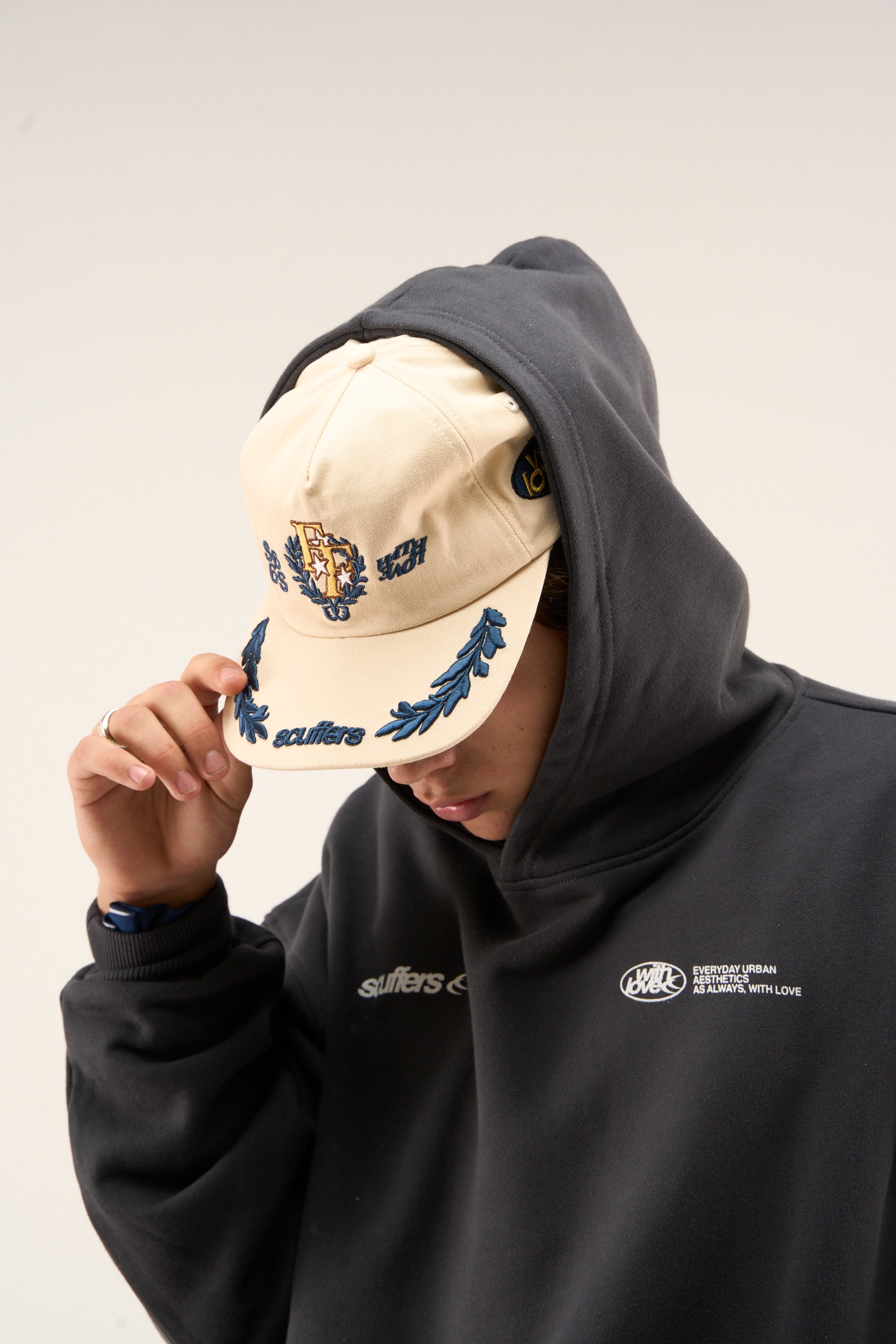 Casquette Monreal Écru