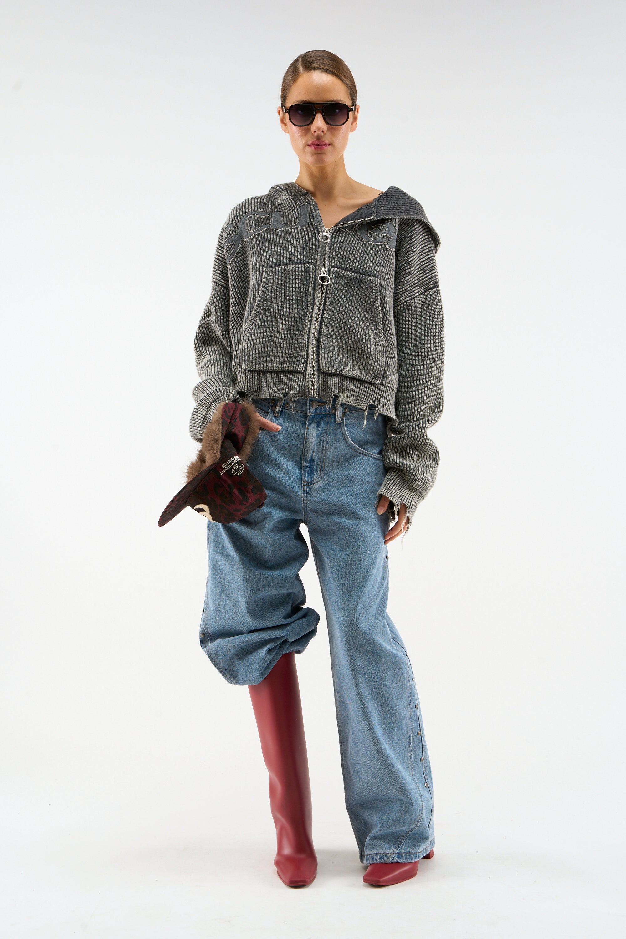 Nouvelle fermeture éclair en maille Buzz claire et foncée