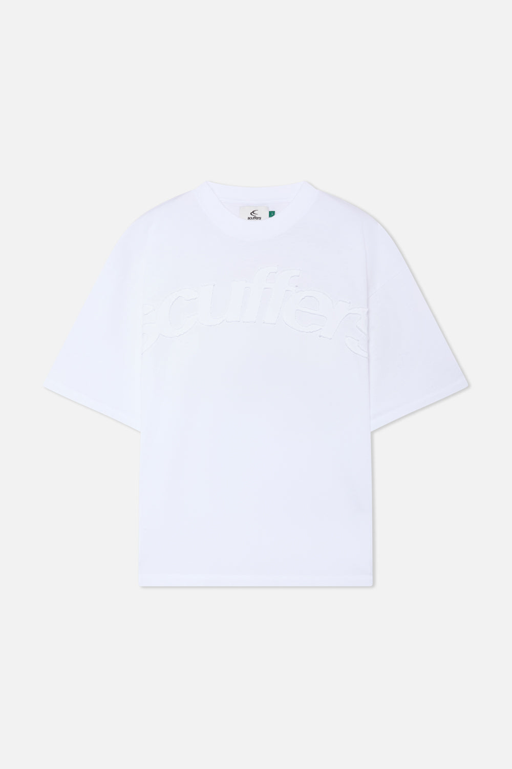 T-shirt blanc brut
