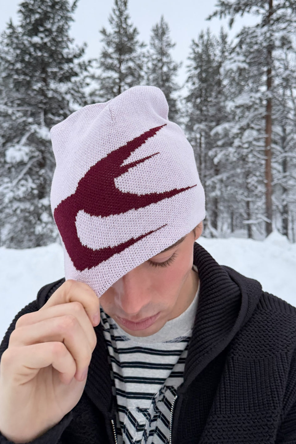 Bonnet rose New Amore