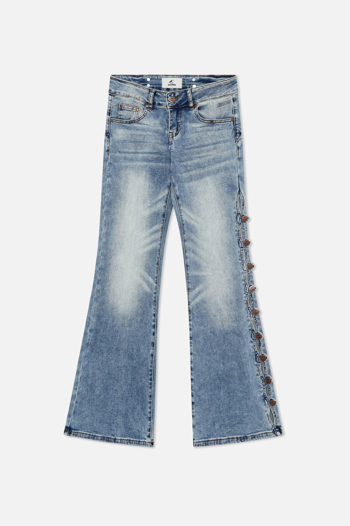 Pantalon en denim bleu Rider