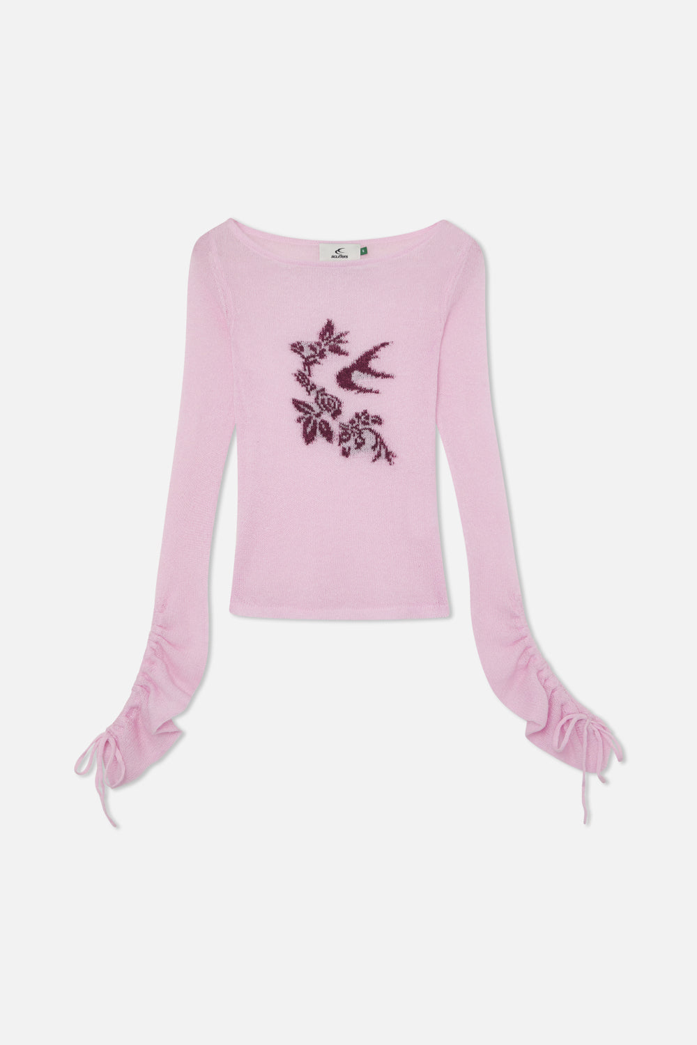 Roomie rose clair manches longues