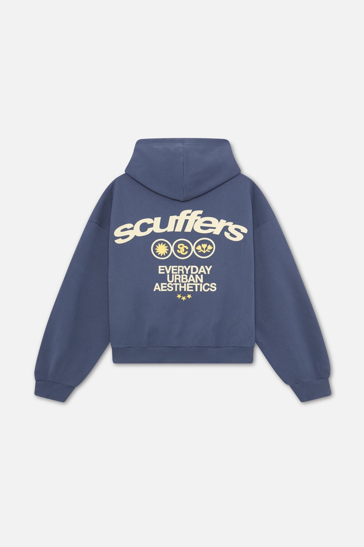 Sweat à capuche bleu SC
