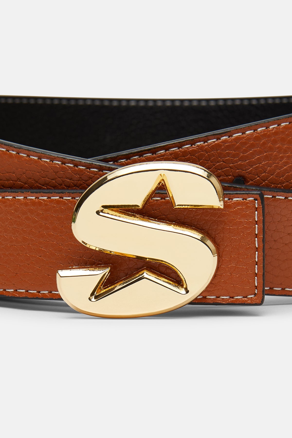 Ceinture S-Star marron et noire
