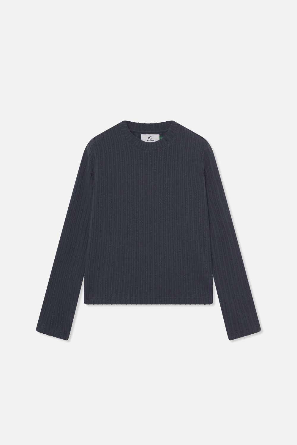 Chemise à manches longues sombre et élégante