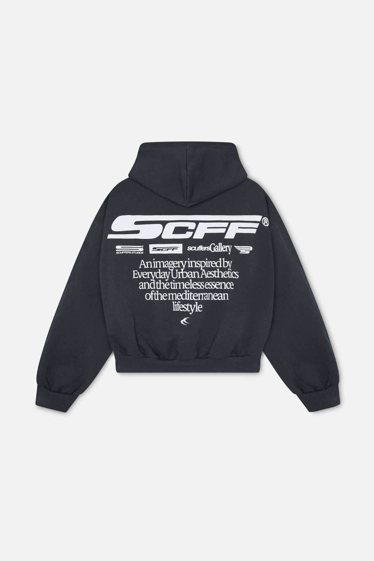 Sweat à capuche noir Motor Studios