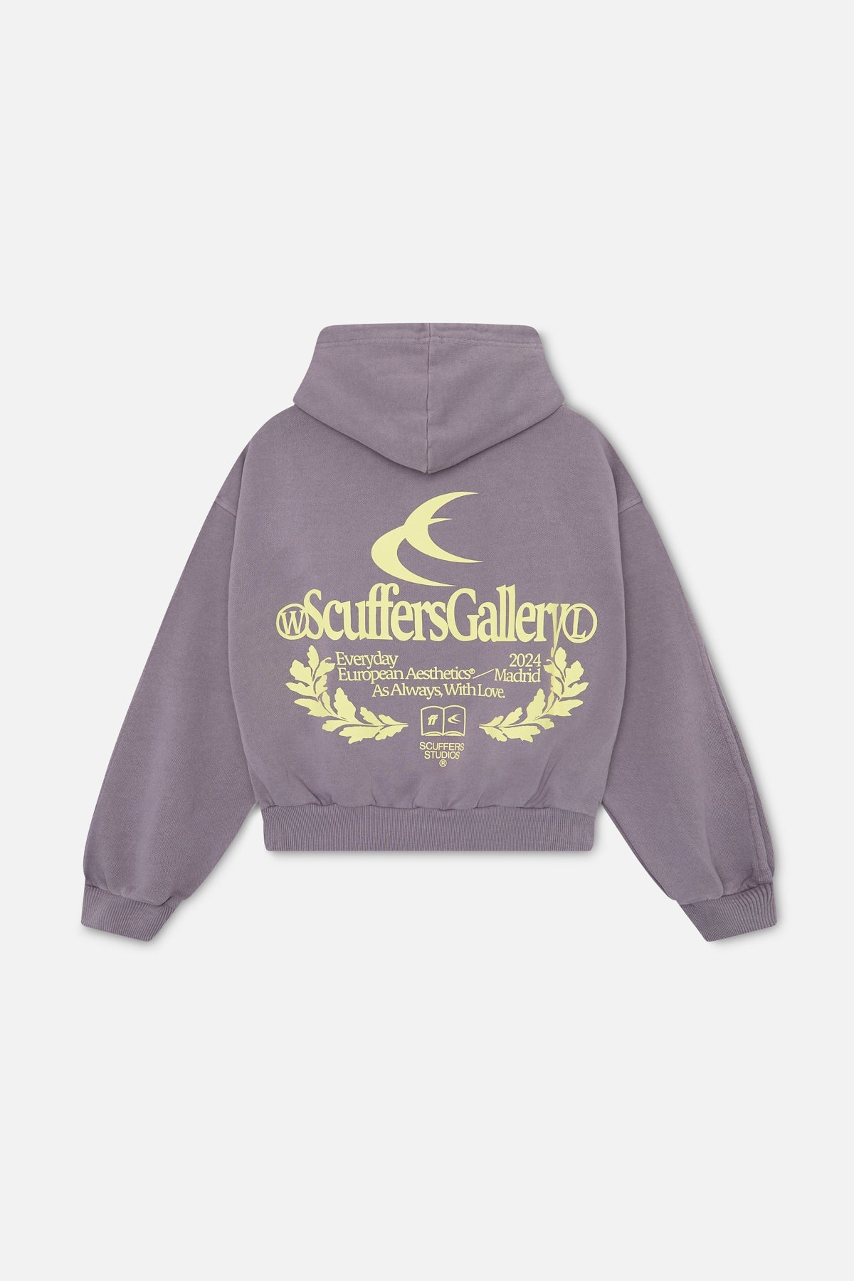 Galerie Sweat à capuche violet