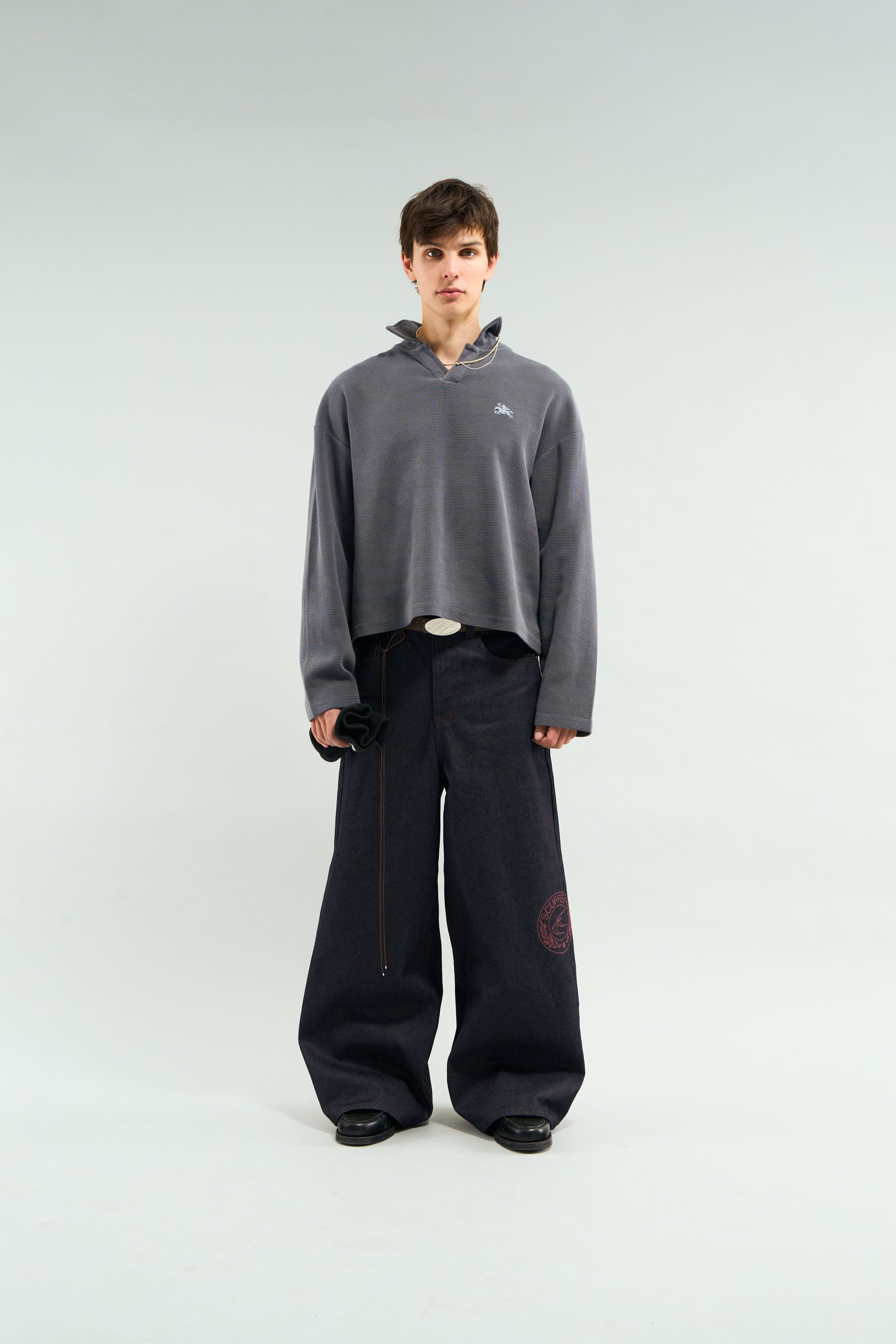 Pantalon Bimbo bordeaux foncé