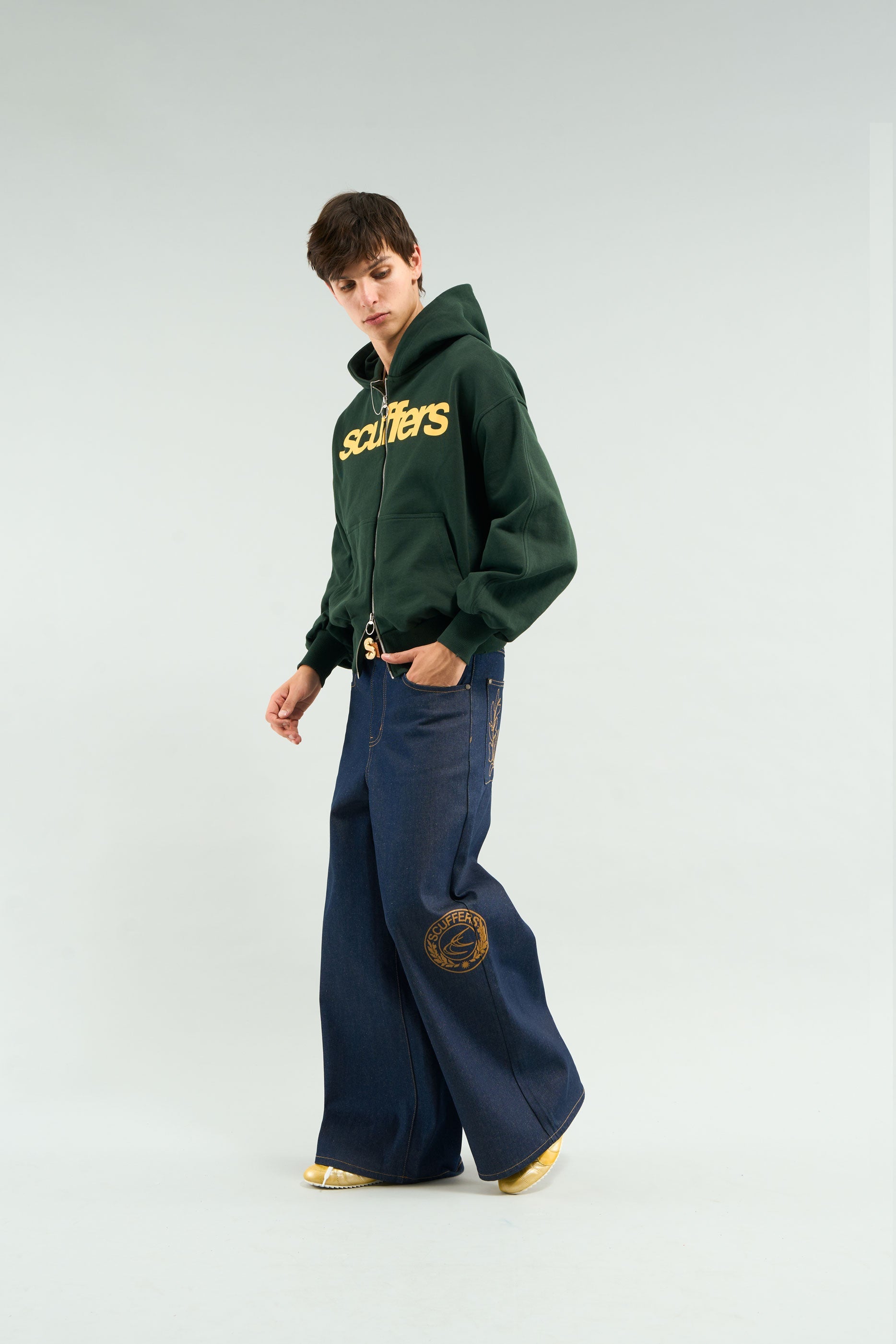 Pantalon bleu foncé Bimbo