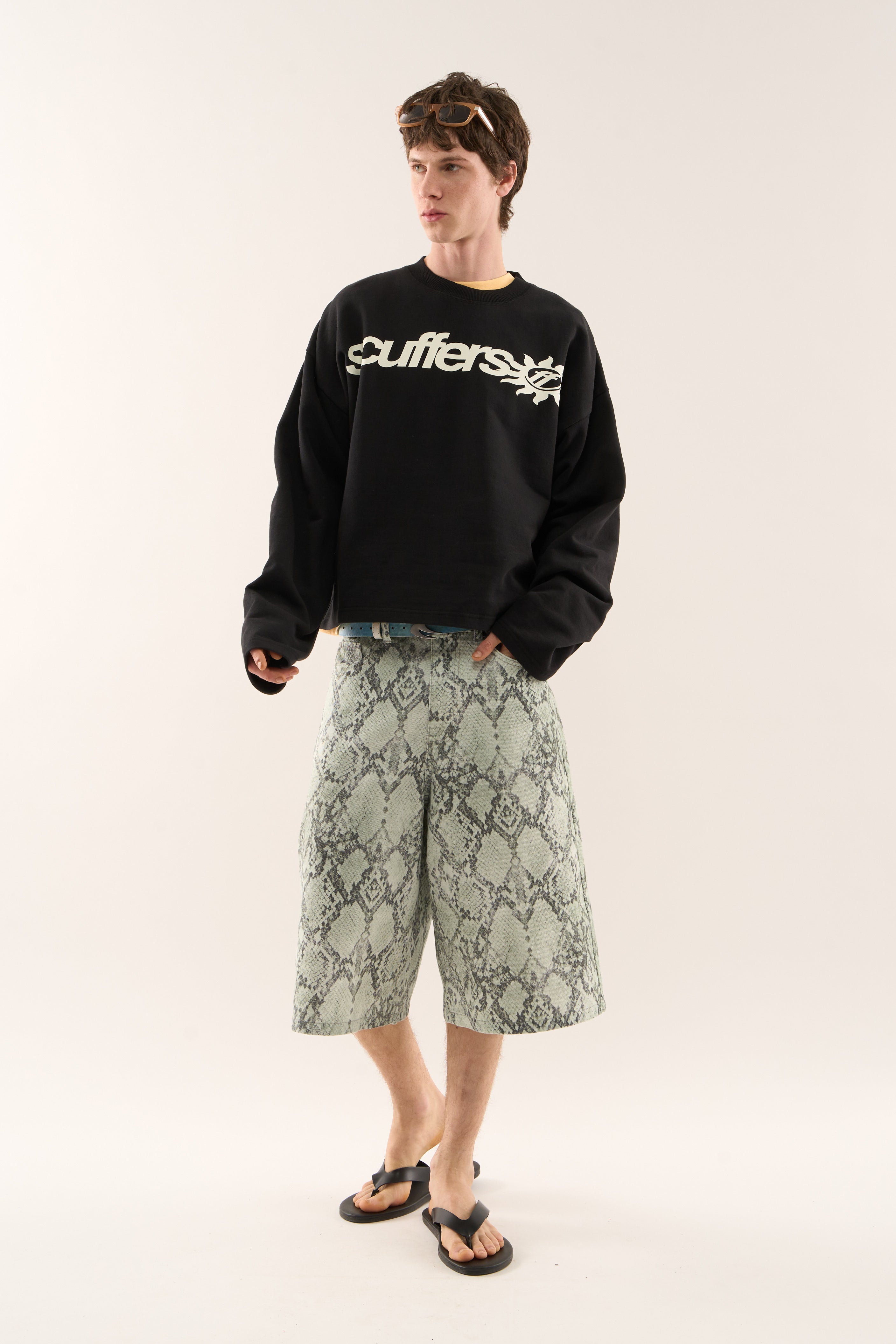 Sweat-shirt noir Costa