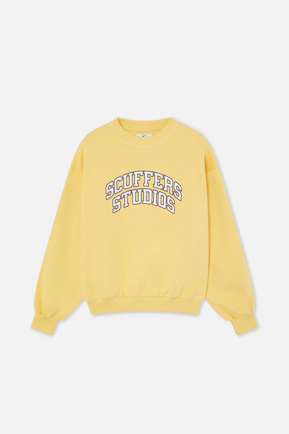 Col rond jaune semi-souple