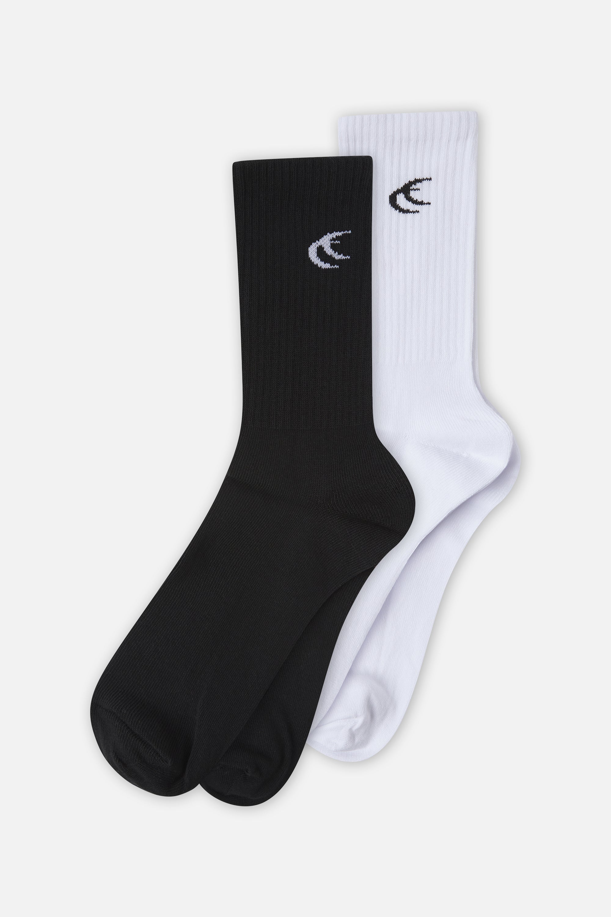 Chaussettes blanches et noires Iconic Pack