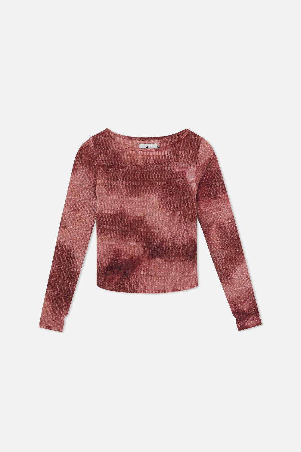 T-shirt à manches longues rose