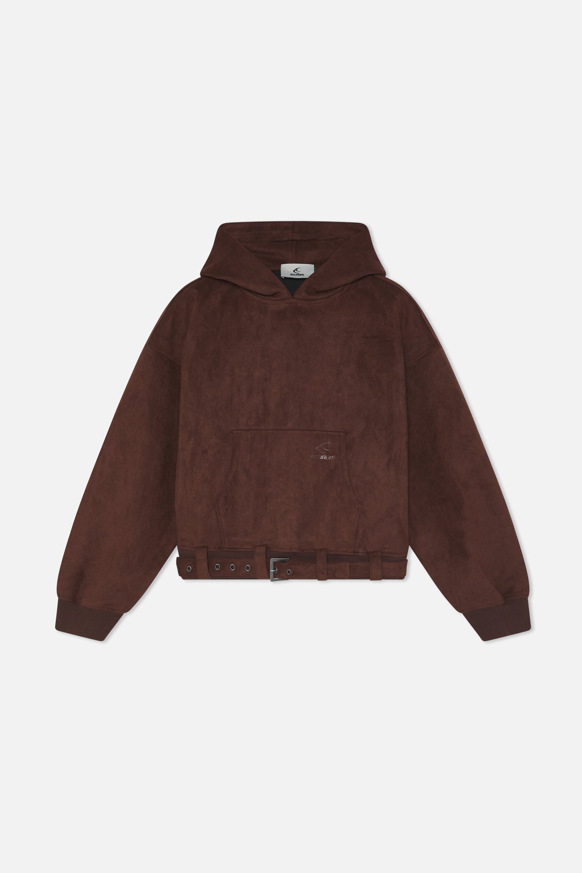 Sweat à capuche marron Tochet