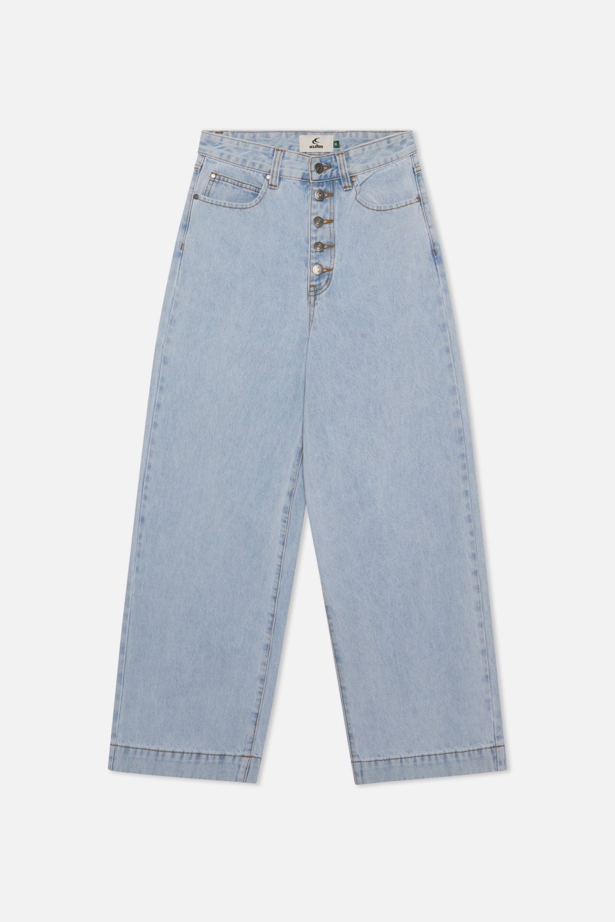 Pantalon bleu clair tropical