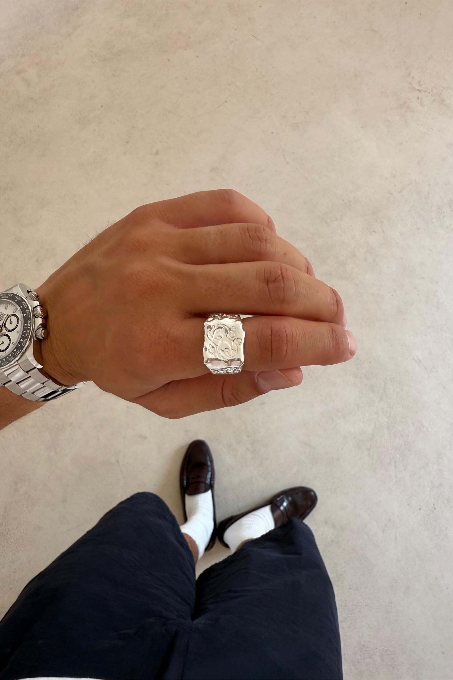 Bague héraldique AG