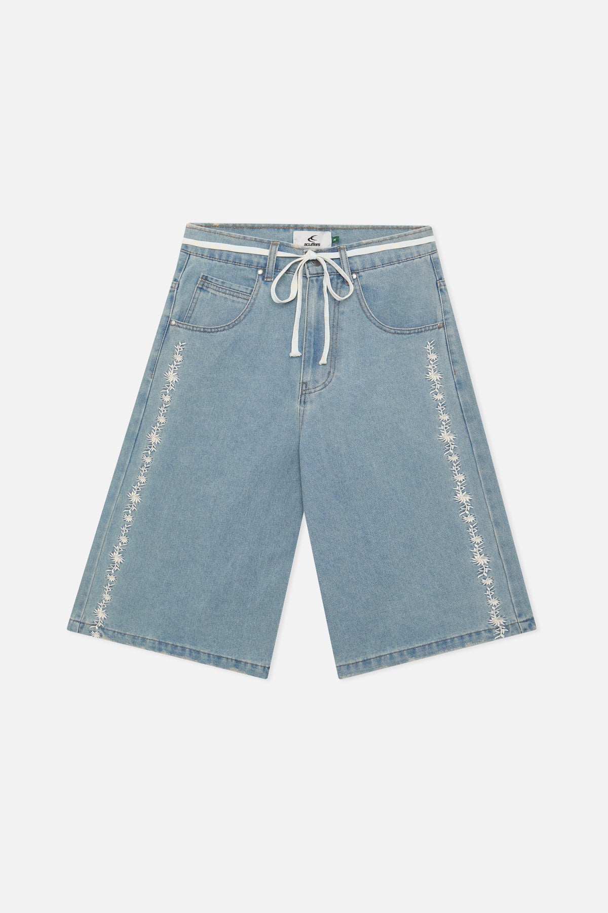 Short bleu Woodstock