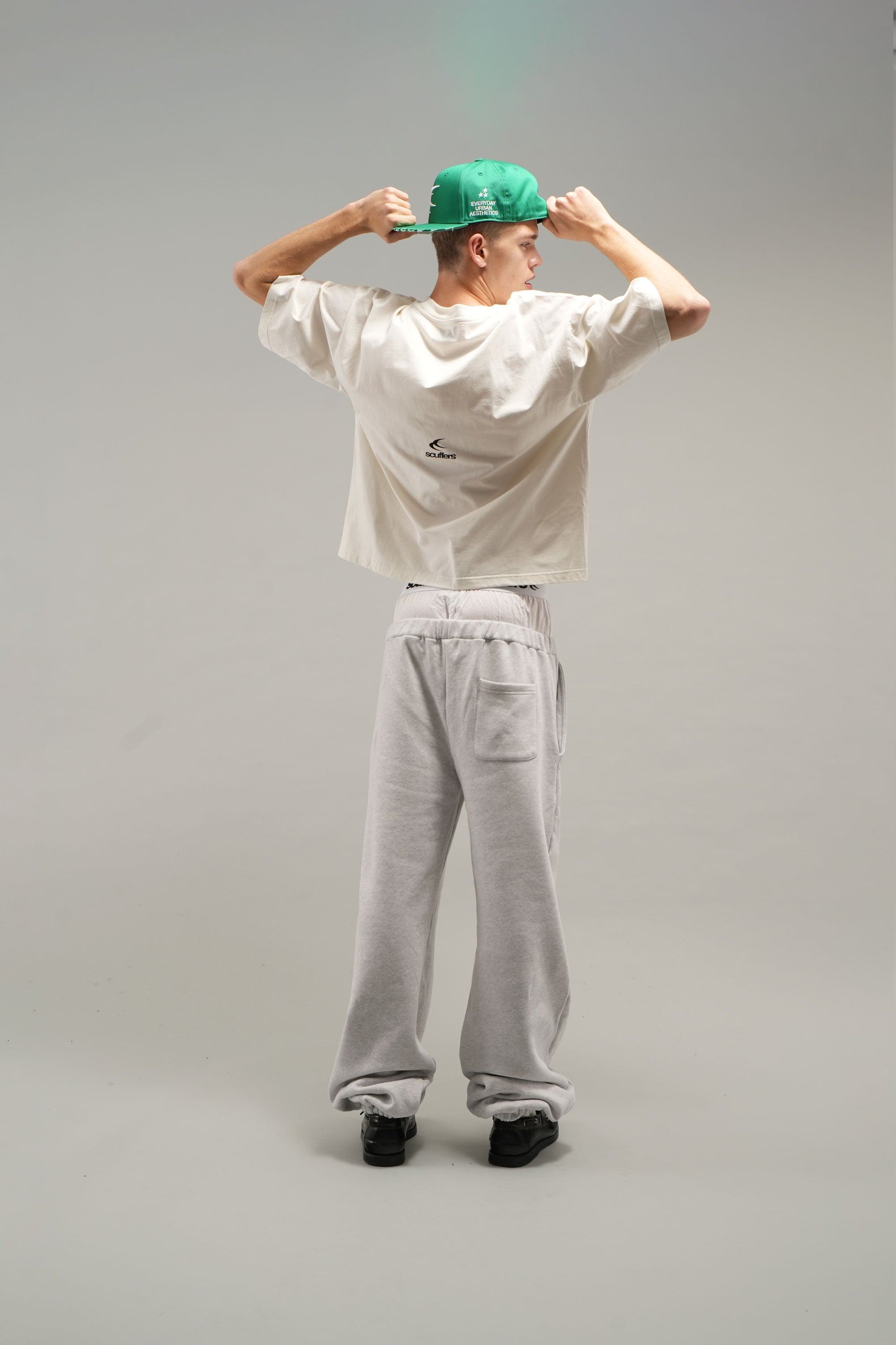 Casquette verte ajustée SCFF