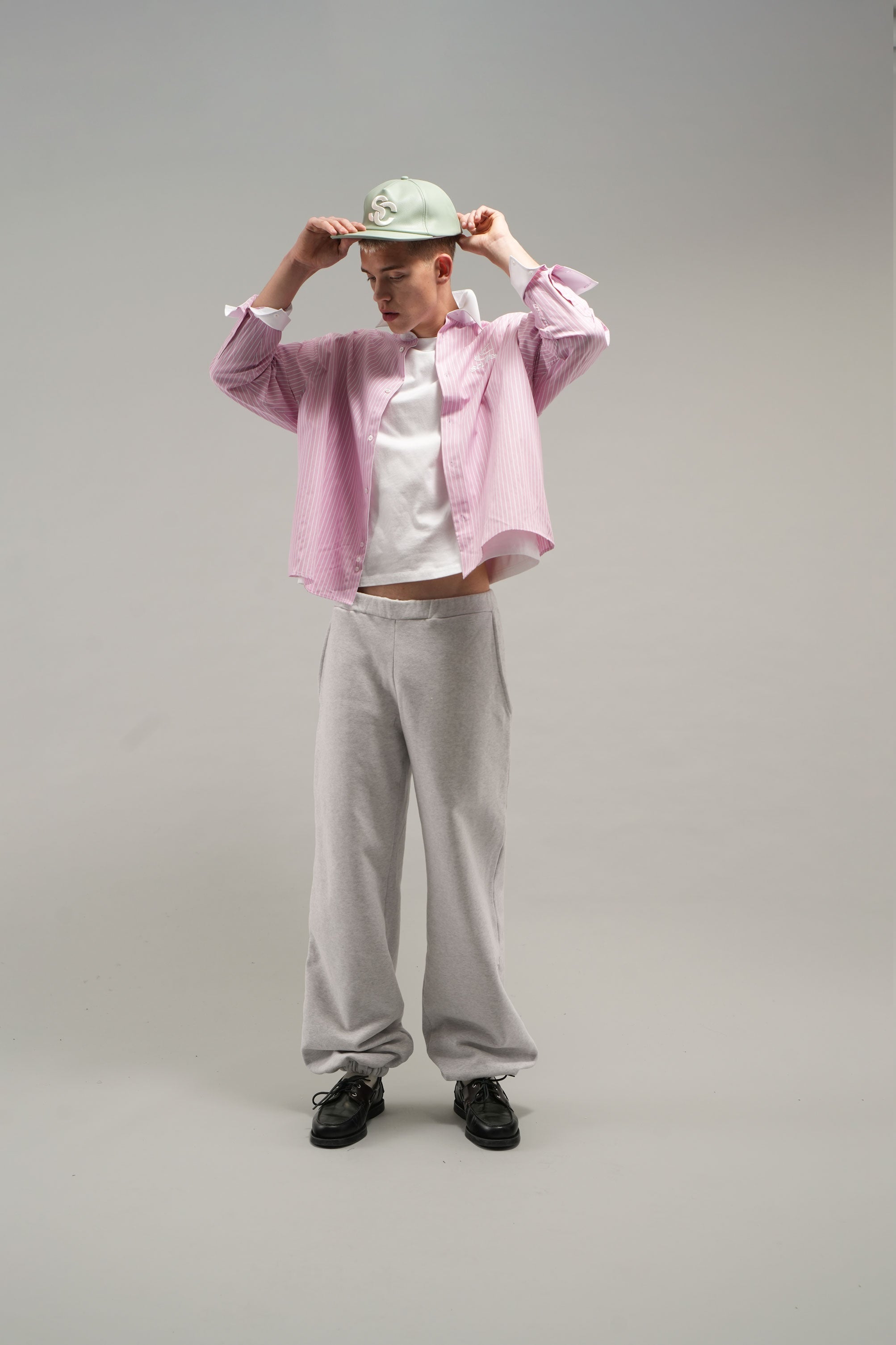 Casquette SC vert clair