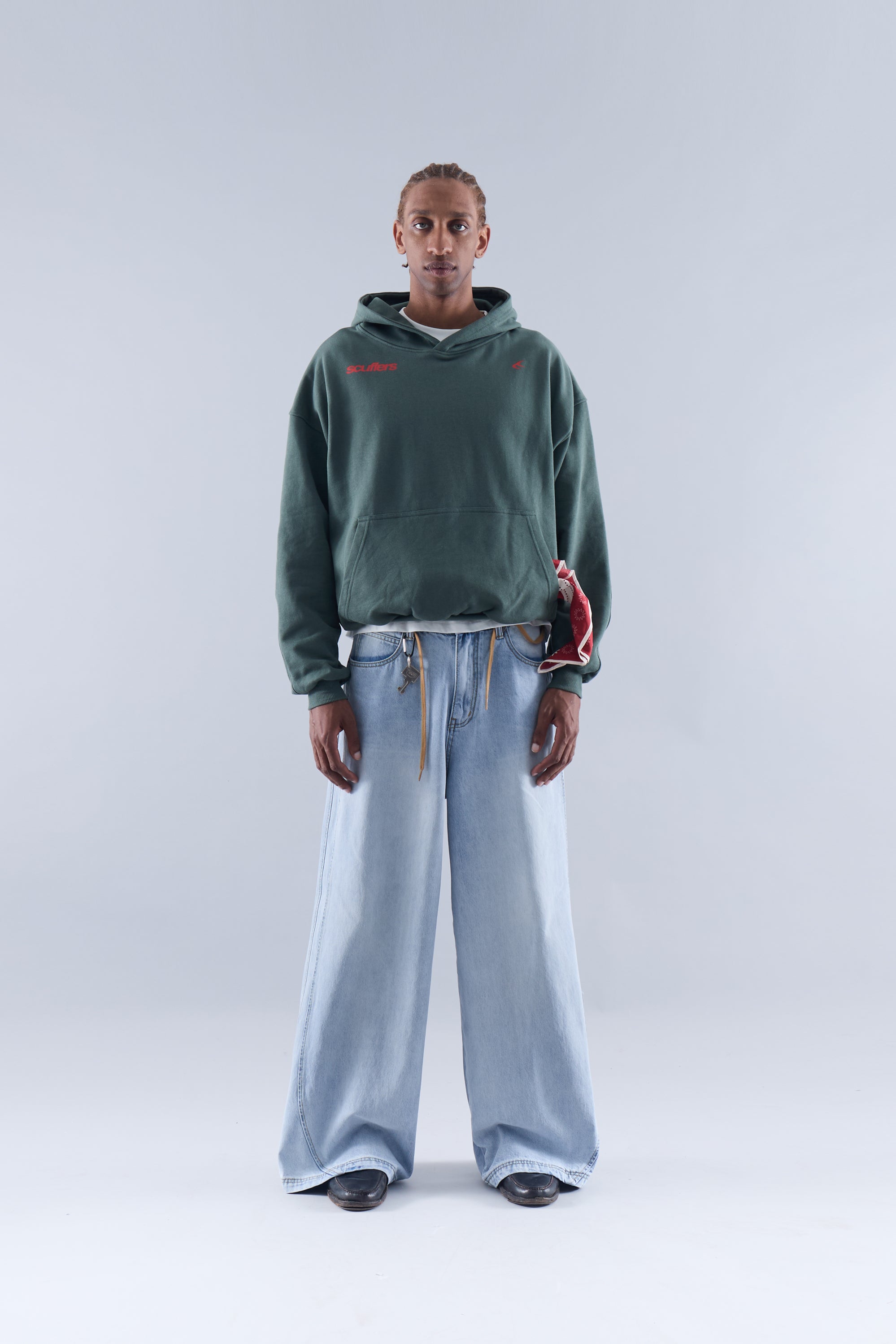 Sweat à capuche vert Motor Studios