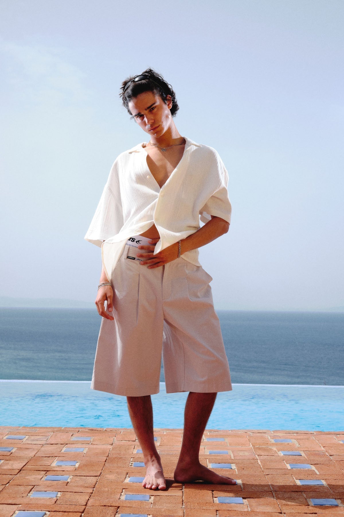 Chemise écrue Grand Prix